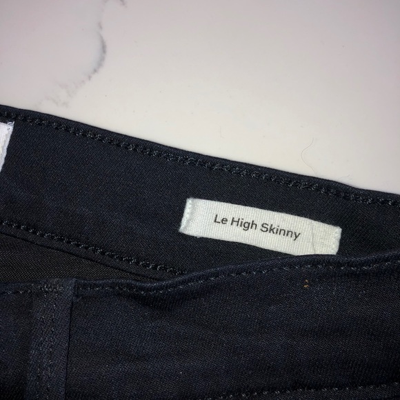 Black frame denim - le high skinny size 27 - Picture 8 of 9